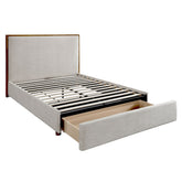 Andover 60" Queen Platform Bed with Drawer