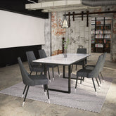 Gavin/Silvano 7pc Dining Set