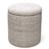 Dalia Round Storage Ottoman