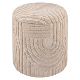 Lullu Round Storage Ottoman