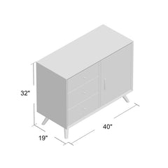 Williams 1 Door Accent Cabinet