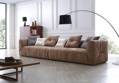 L-shaped corner Nordic living room sofa