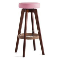 Wooden Swivel Bar Stools