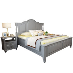 Solid wood bed 1.8m American Grey Master Bed