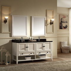 Modern Vanity Bathroom With Mirror Basin