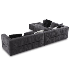 L-shaped corner Nordic living room sofa