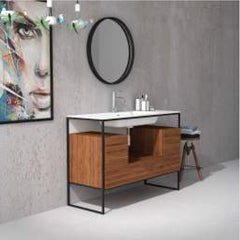 1200mm Modern Design Stone Basin Vanity