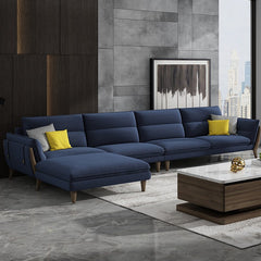 Fabric sectional Sofa set Modern Style with Chaise Lounge for living room Removable and Washable