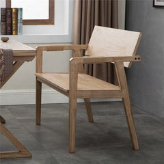 Solid wood assembled Retro Dining Chair