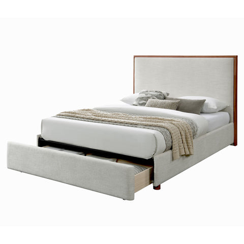 Andover 60" Queen Platform Bed with Drawer