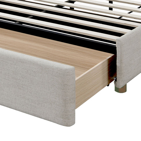 Andover 60" Queen Platform Bed with Drawer