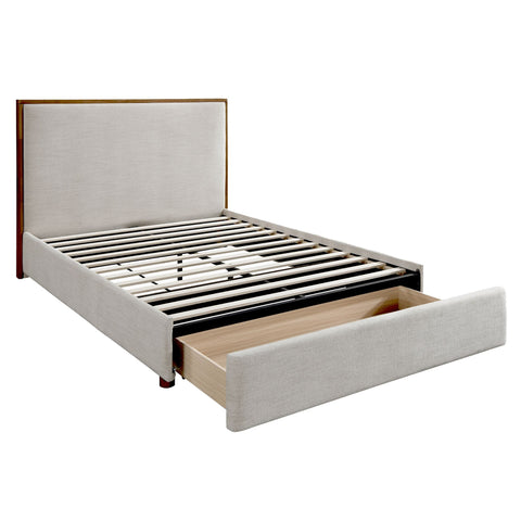 Andover 60" Queen Platform Bed with Drawer