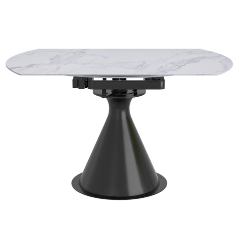 Calisto Round Pedestal Dining Table w/Extension