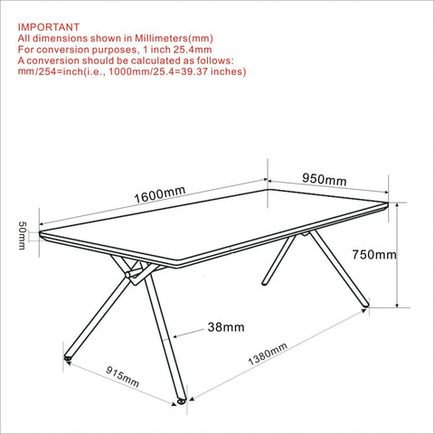 Bronx Rectangular Dining Table