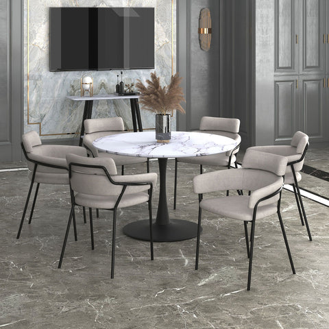 Zilo 48" Round Dining Table