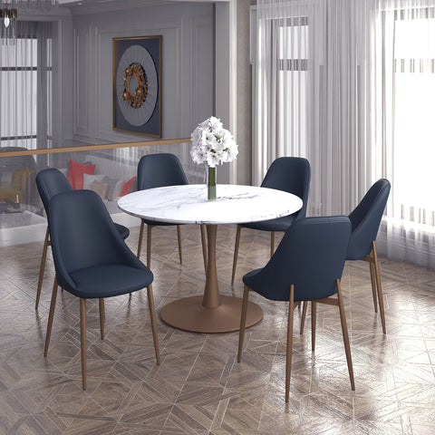 Zilo 48" Round Dining Table
