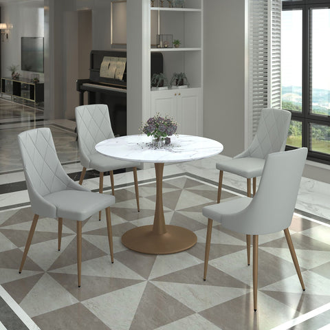 Zilo 40" Round Dining Table