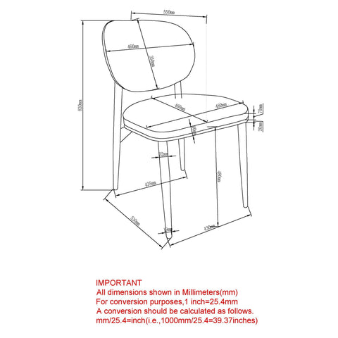 Gideon Dining Chair, set of 4