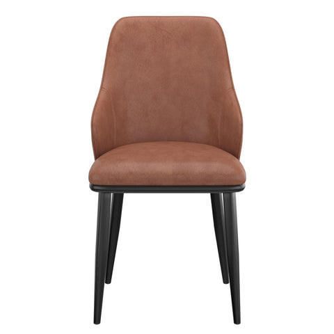 Kash Dining Chair, Faux Leather, set of 2,