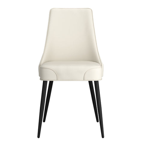Koda Dining Chair, Faux Leather, set of 2,