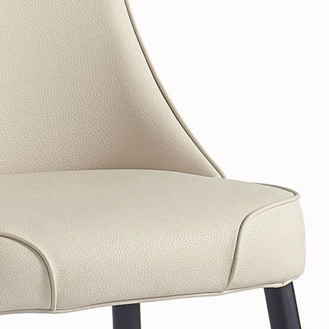Koda Dining Chair, Faux Leather, set of 2,