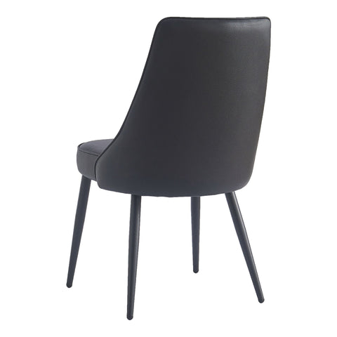 Koda Dining Chair, Faux Leather, set of 2,