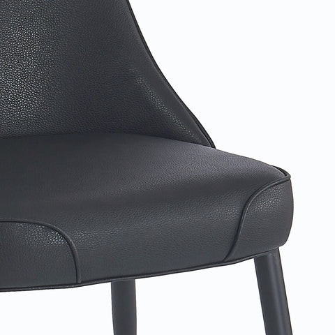 Koda Dining Chair, Faux Leather, set of 2,