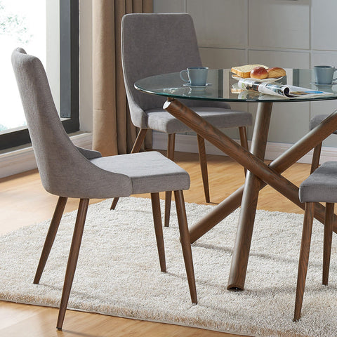 Cora Fabric Dining Chair, set of 2,