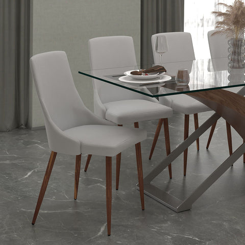 Cora Fabric Dining Chair, set of 2,