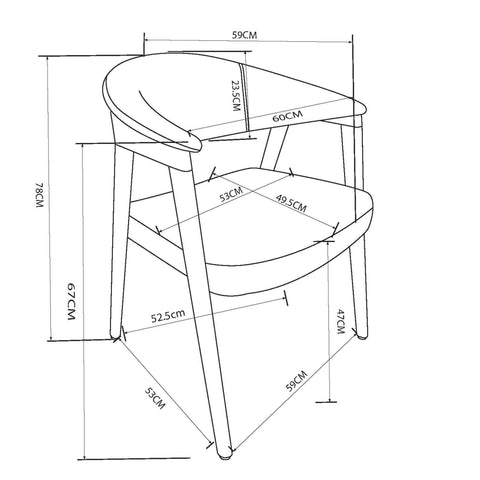 Bexley Dining Chair, set of 2