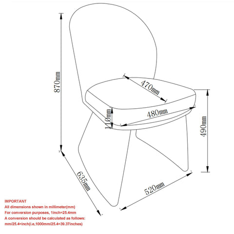 Noelle Dining/Lounge Chair