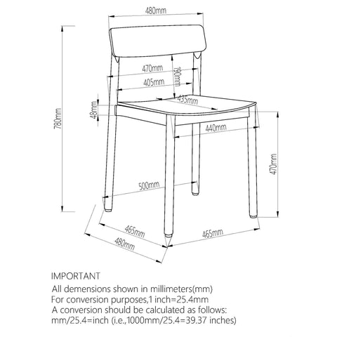 Felix Dining/Lounge Chair, Set of 4