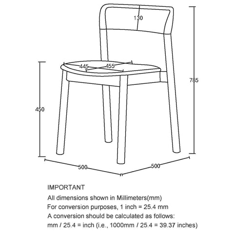 Jonas Dining/Lounge Chair, Set of 4