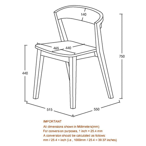 Nicco Dining/Lounge Chair, Set of 2