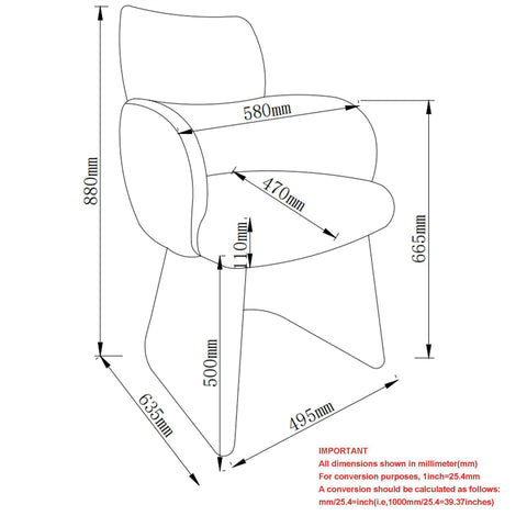 Titani Dining/Lounge Chair