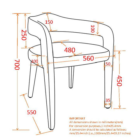 Caden Dining/Lounge Chair, Set of 2