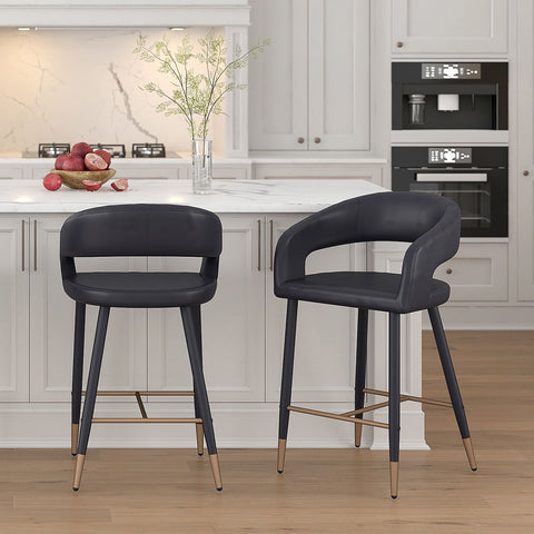 Crimson 26" Counter Stool, set of 2,