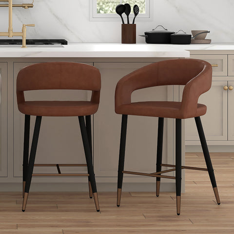 Crimson 26" Counter Stool, set of 2,