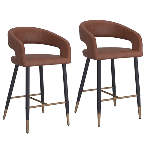 Crimson 26" Counter Stool, set of 2,