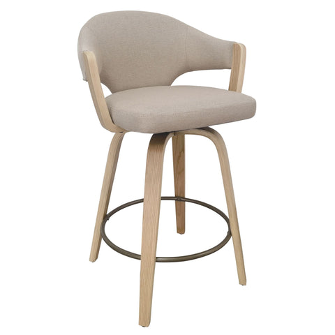 Freya 26" Counter Stool with Swivel, Set of 2