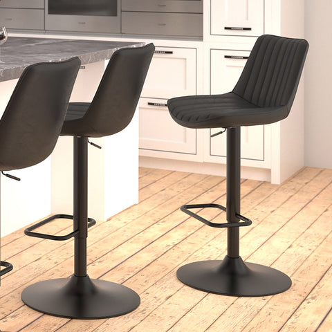 Kosi Adjustable Air-Lift Stool, set of 2,