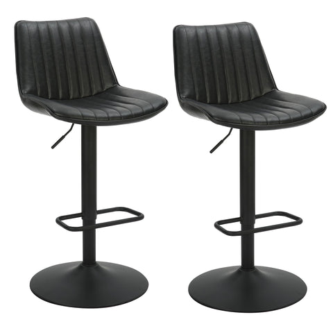 Kosi Adjustable Air-Lift Stool, set of 2,