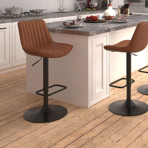 Kosi Adjustable Air-Lift Stool, set of 2,