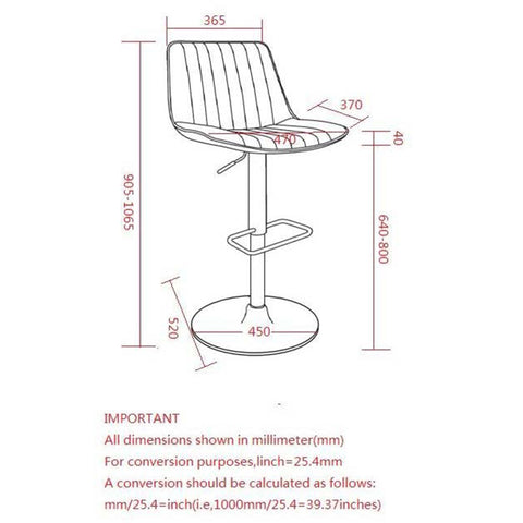 Kosi Adjustable Air-Lift Stool, set of 2,