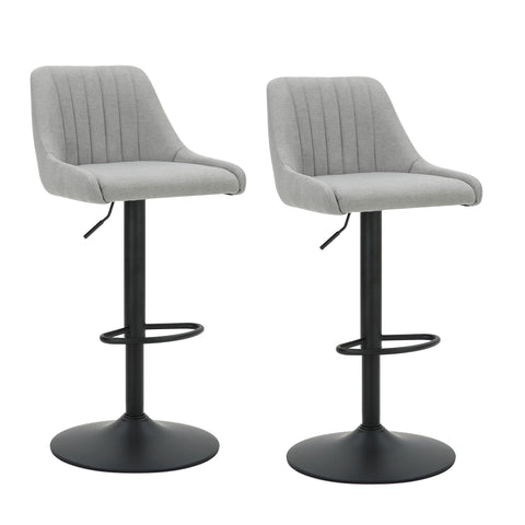 Kron Adjustable Height Air-Lift Swivel Stool, set of 2,
