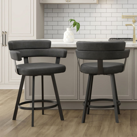 Oberon 26" Counter Stool with Swivel, set of 2