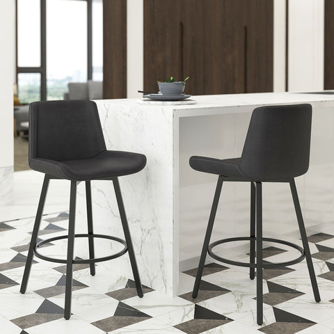 Fern 26" Counter Stool, set of 2, with Swivel