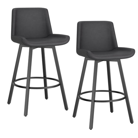 Fern 26" Counter Stool, set of 2, with Swivel