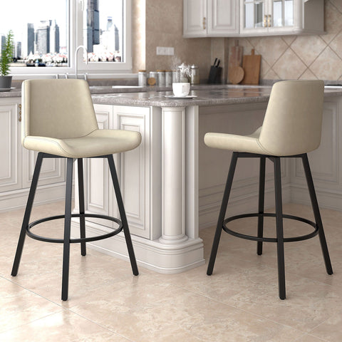 Fern 26" Counter Stool, set of 2, with Swivel