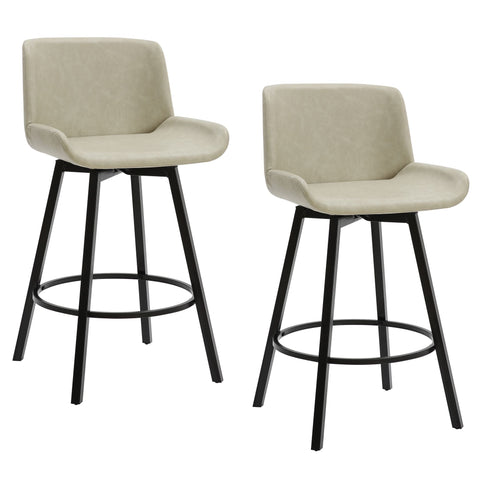 Fern 26" Counter Stool, set of 2, with Swivel